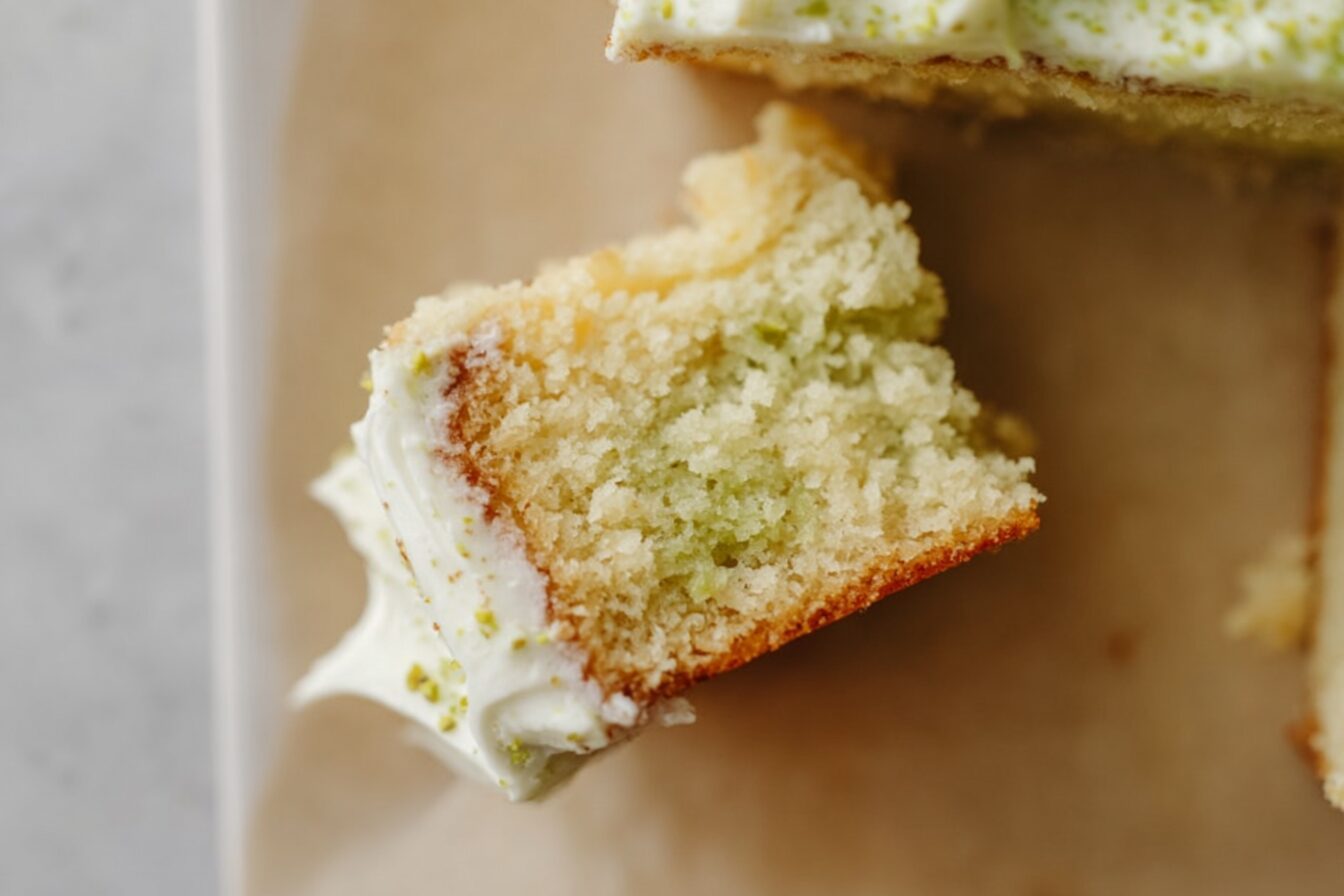 Pistachio Sheet Cake