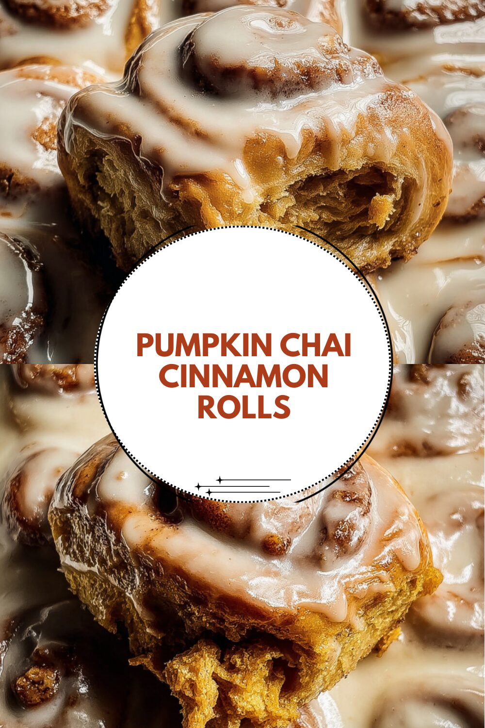 Pumpkin Chai Cinnamon Rolls