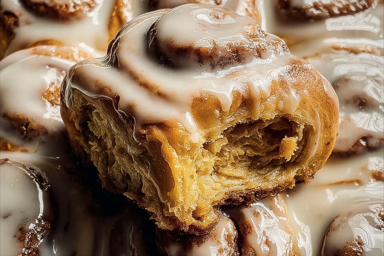 Pumpkin Chai Cinnamon Rolls