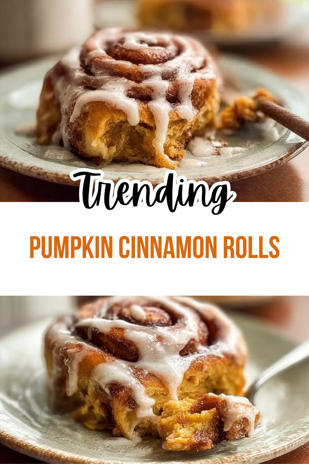 Pumpkin Cinnamon Rolls
