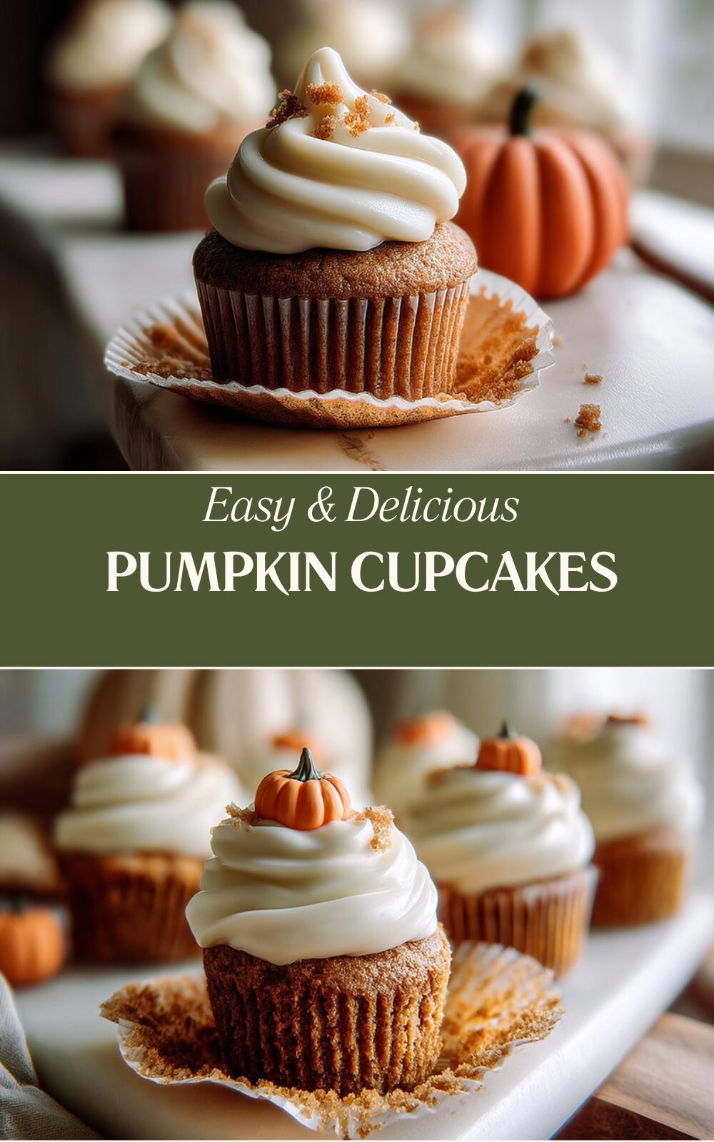 Pumpkin Cupcakes