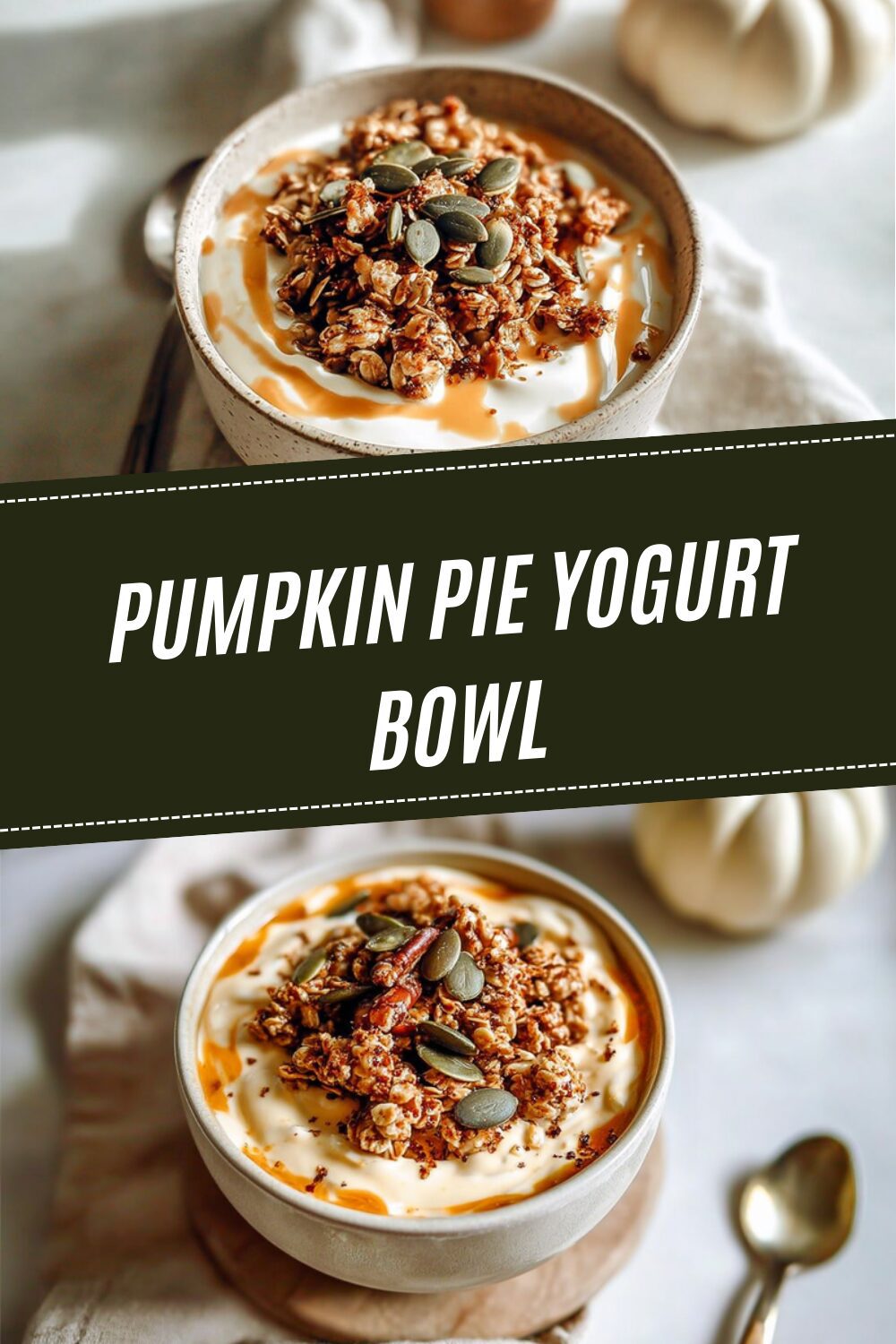 Pumpkin Pie Yogurt Bowl