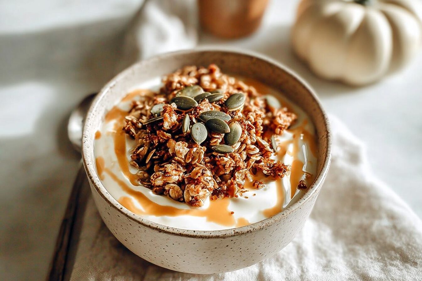 Pumpkin Pie Yogurt Bowl