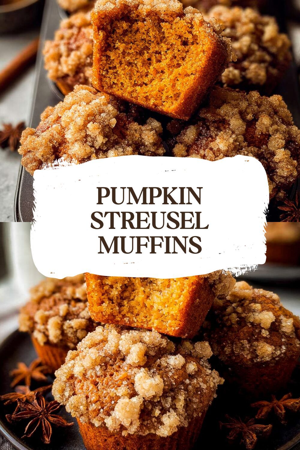 Pumpkin Streusel Muffins