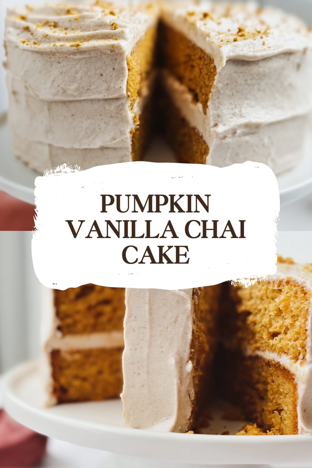 Pumpkin Vanilla Chai Cake
