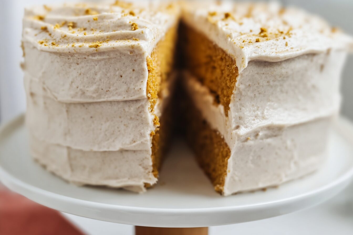 Pumpkin Vanilla Chai Cake