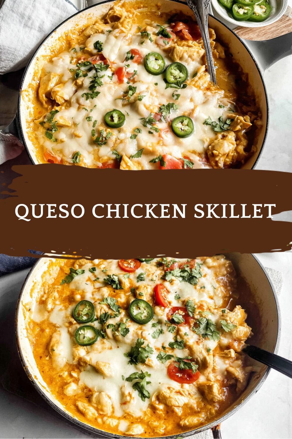 Queso Chicken Skillet
