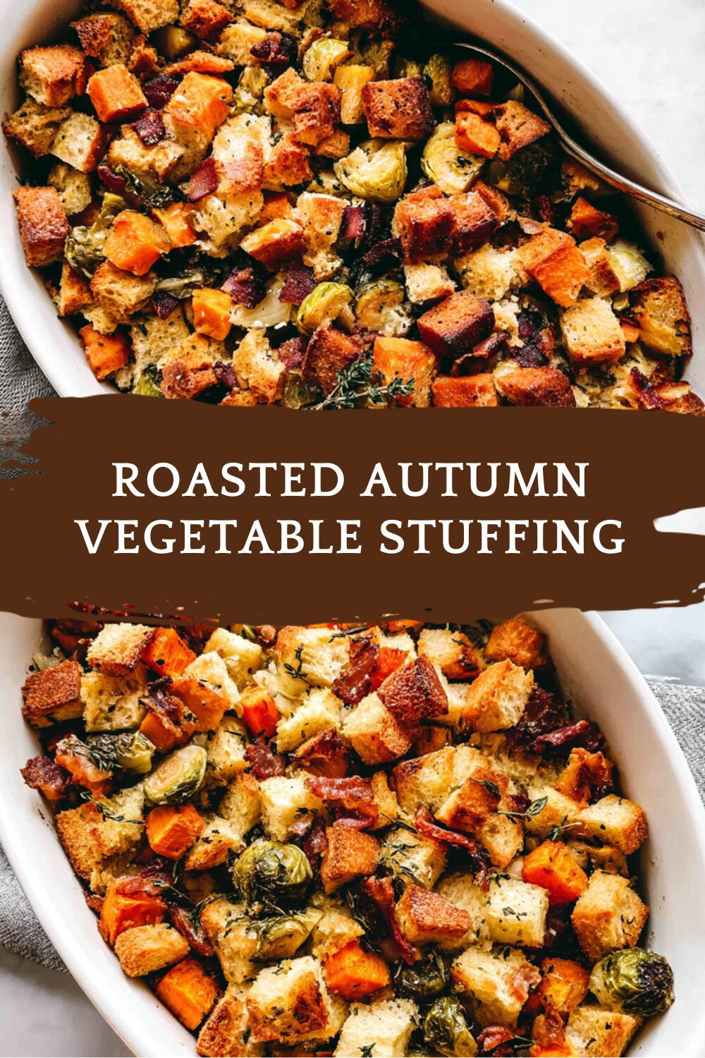 Roasted Autumn Vegetable Stuffing