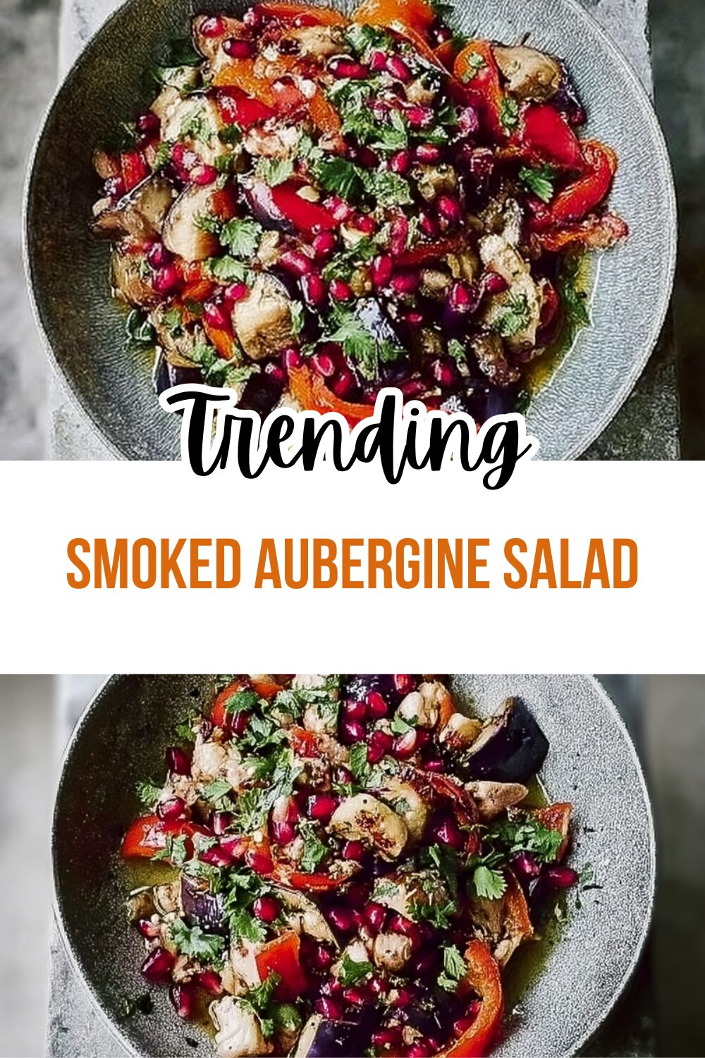 Smoked Aubergine Salad