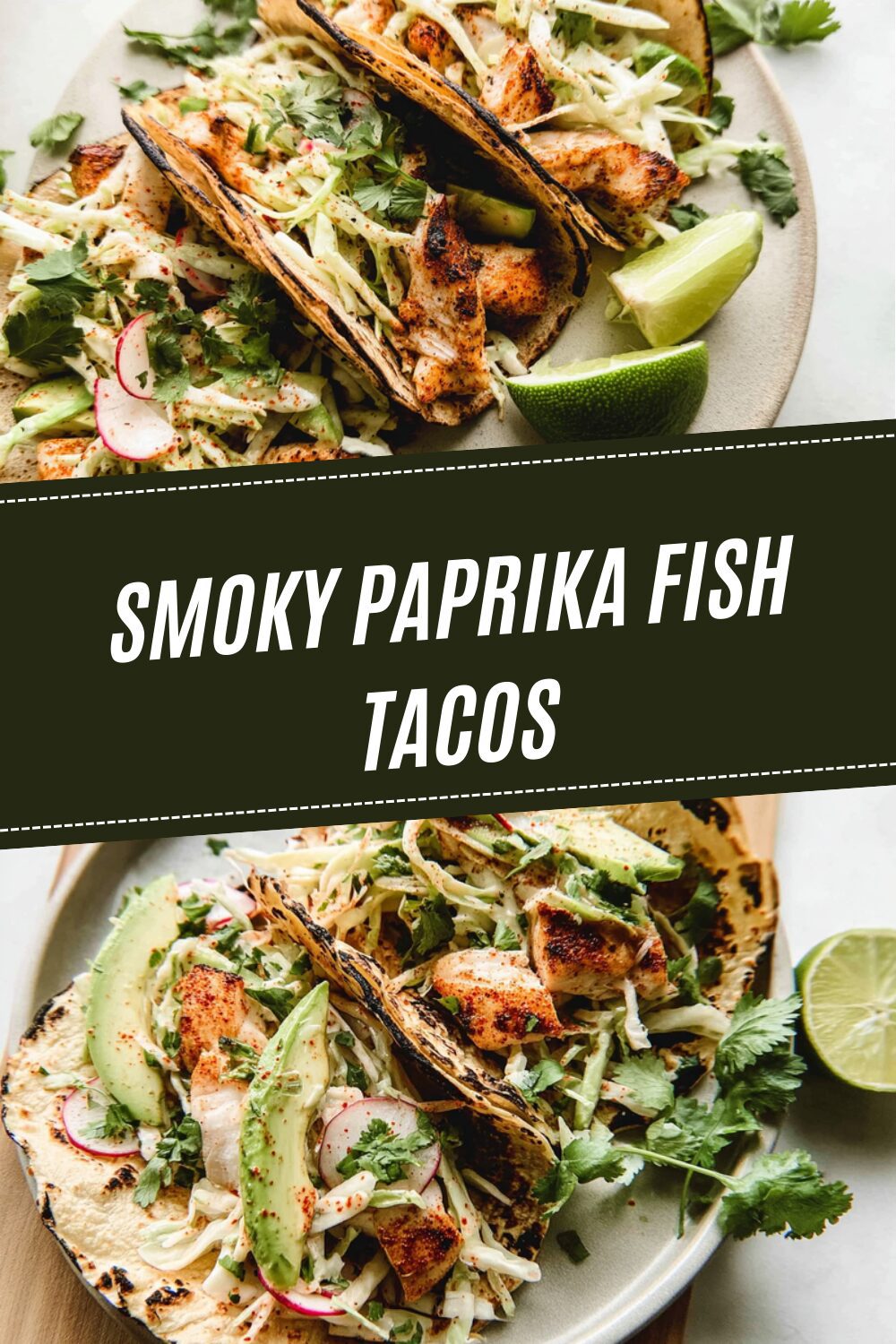 Smoky Paprika Fish Tacos