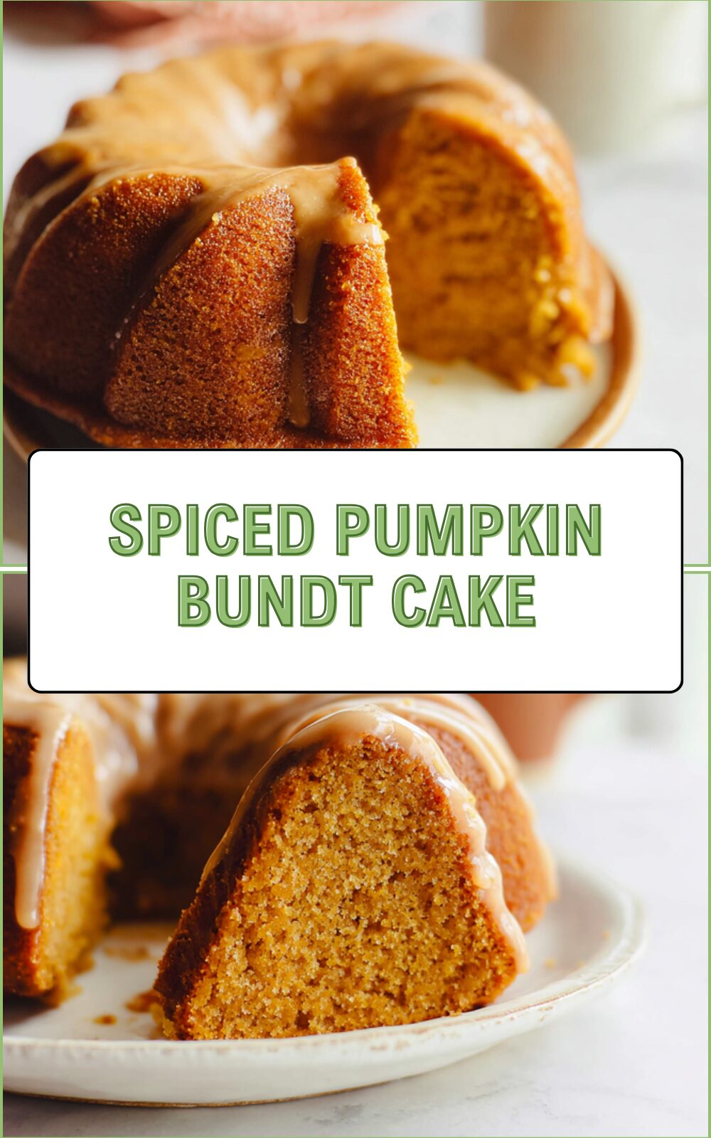Spiced Pumpkin Bundt Cake