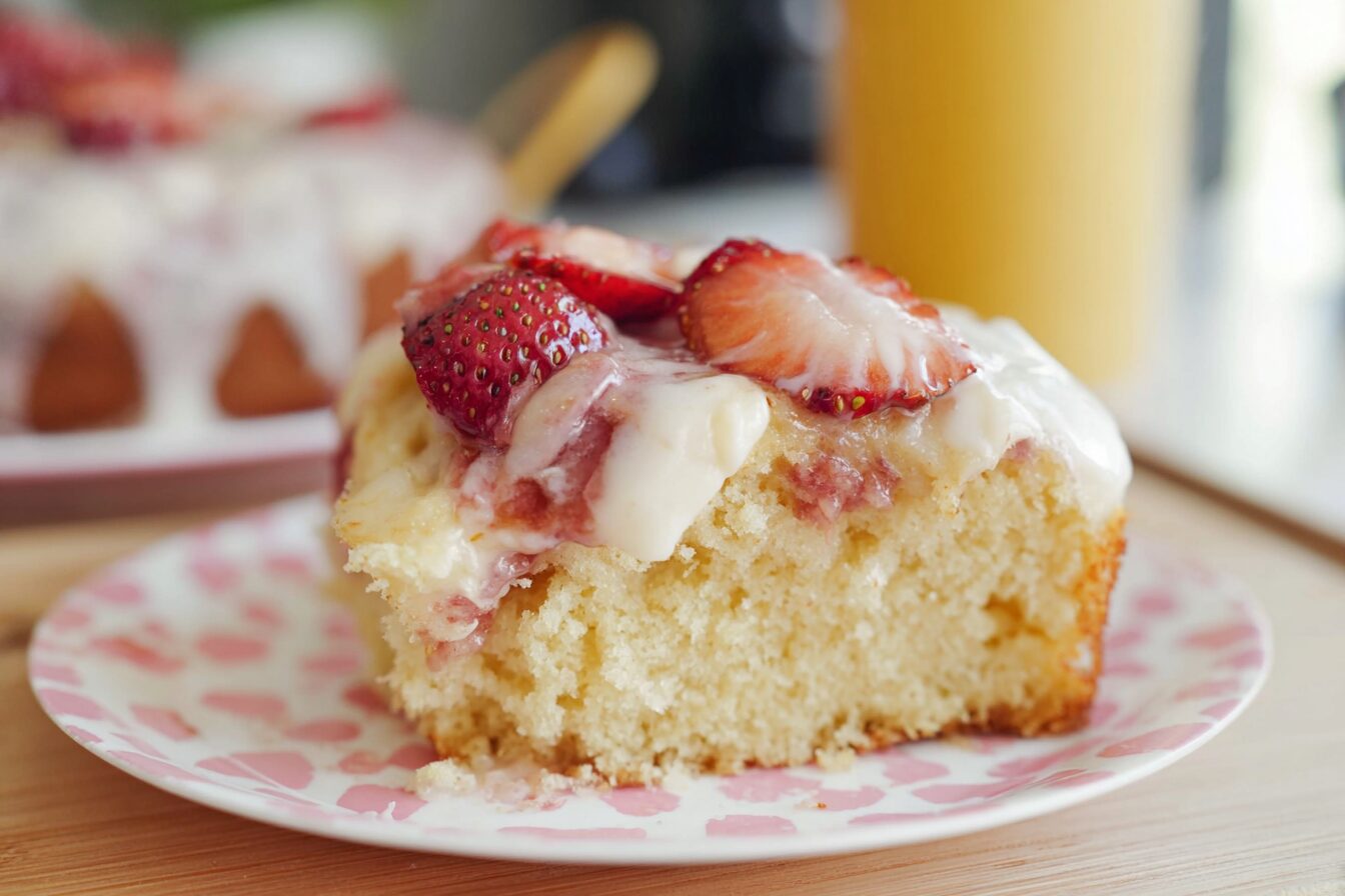 Strawberry Poke Cake