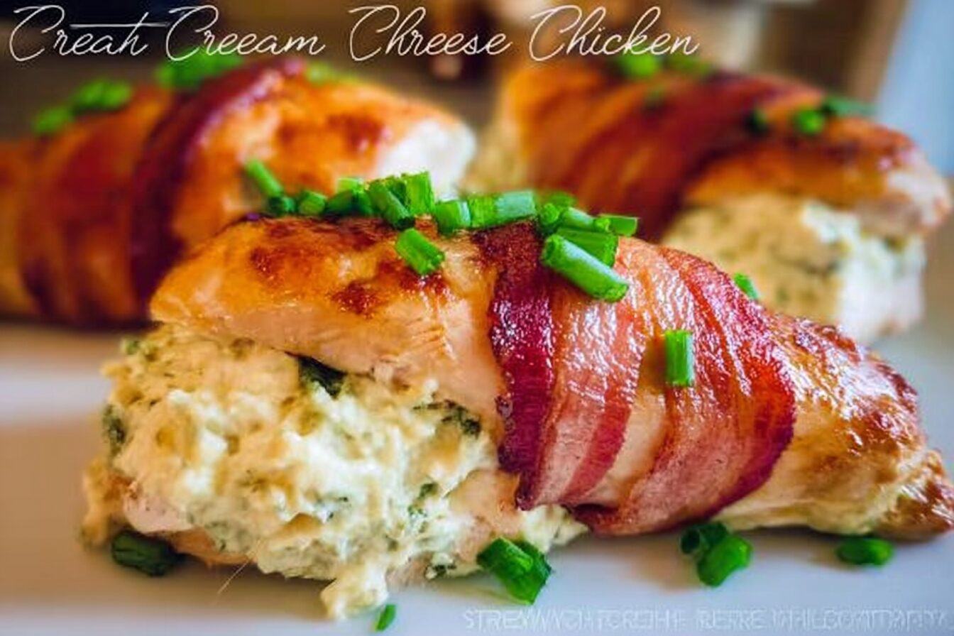 Stuffed Cream Cheese Chicken