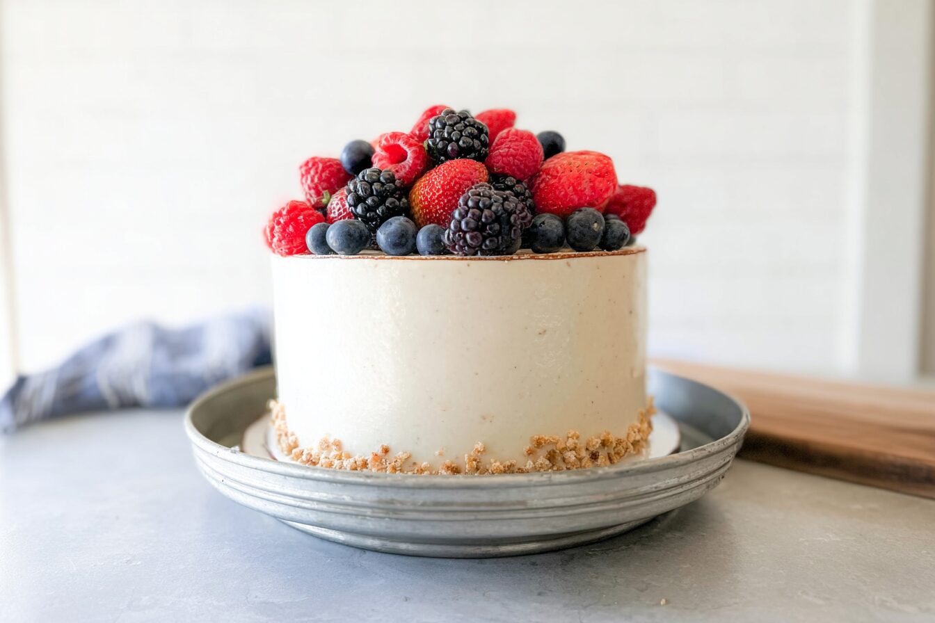 Triple Berry Cake