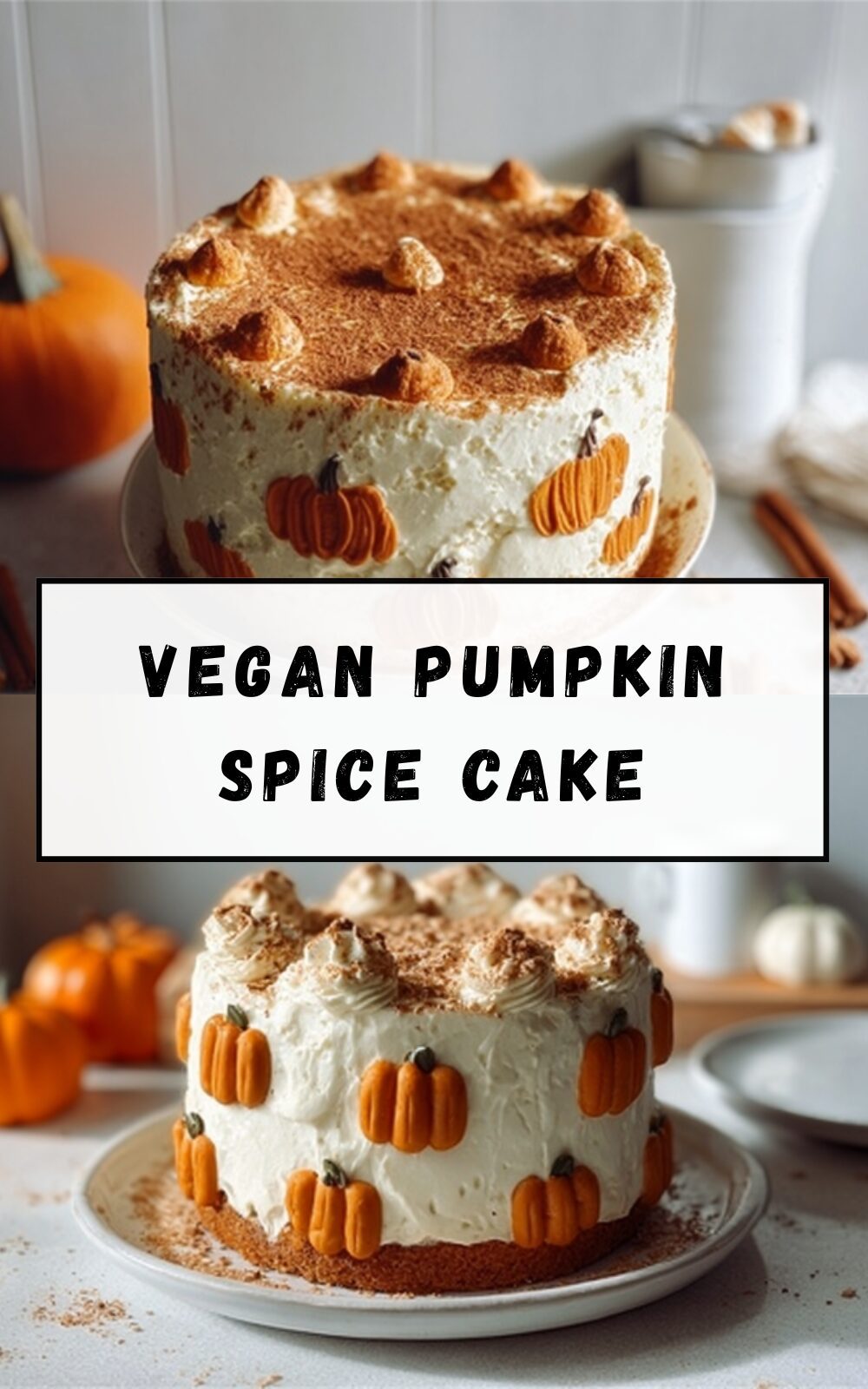 Vegan Pumpkin Spice Cake