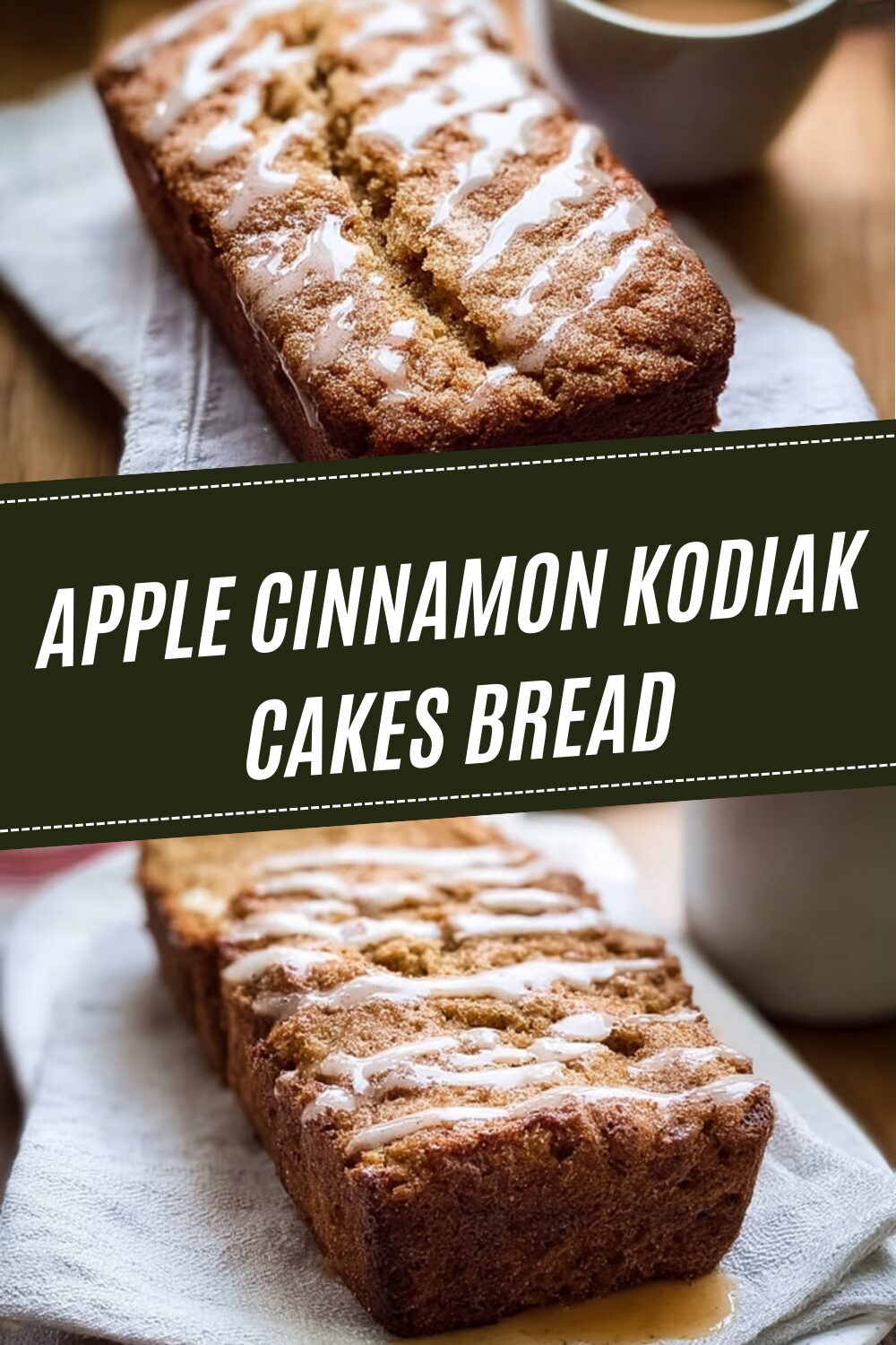 Apple Cinnamon Kodiak Cakes Bread