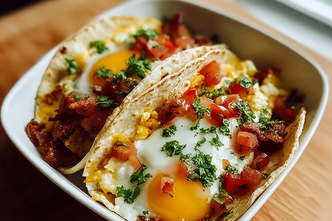 Baked Breakfast Tacos