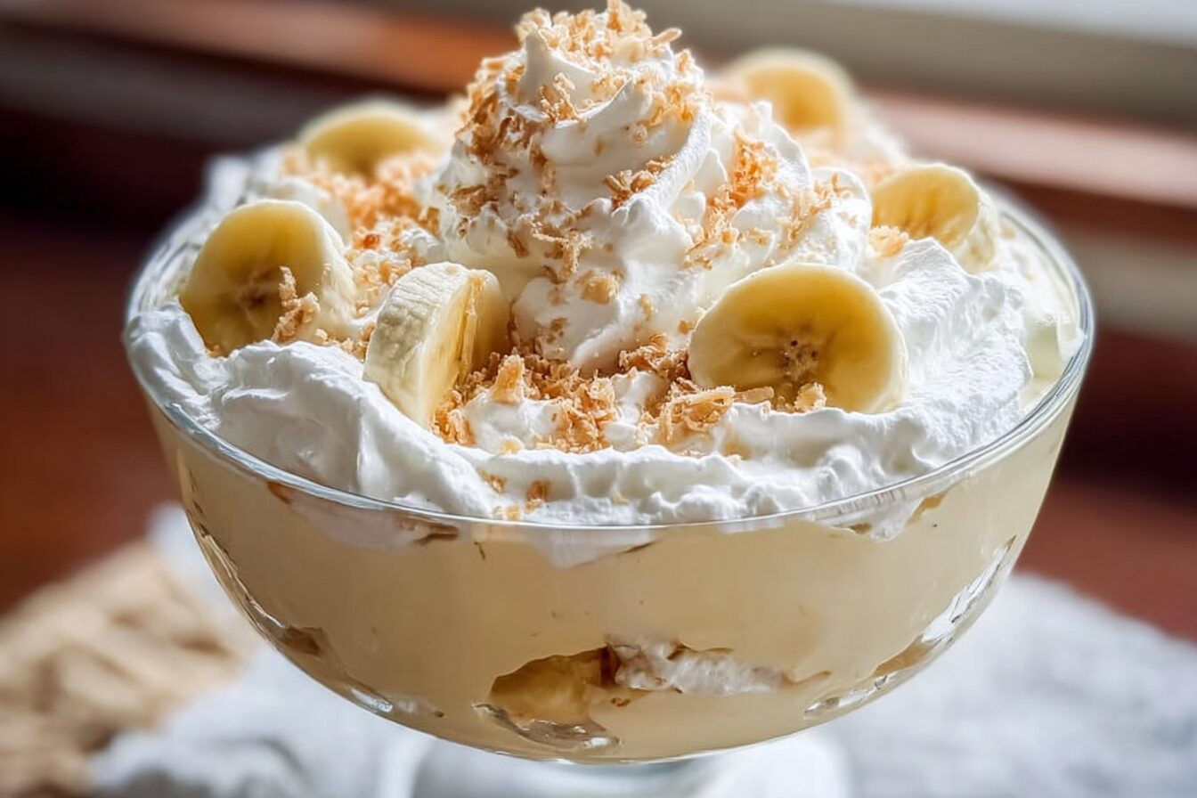 Banana Pudding Fluff Salad