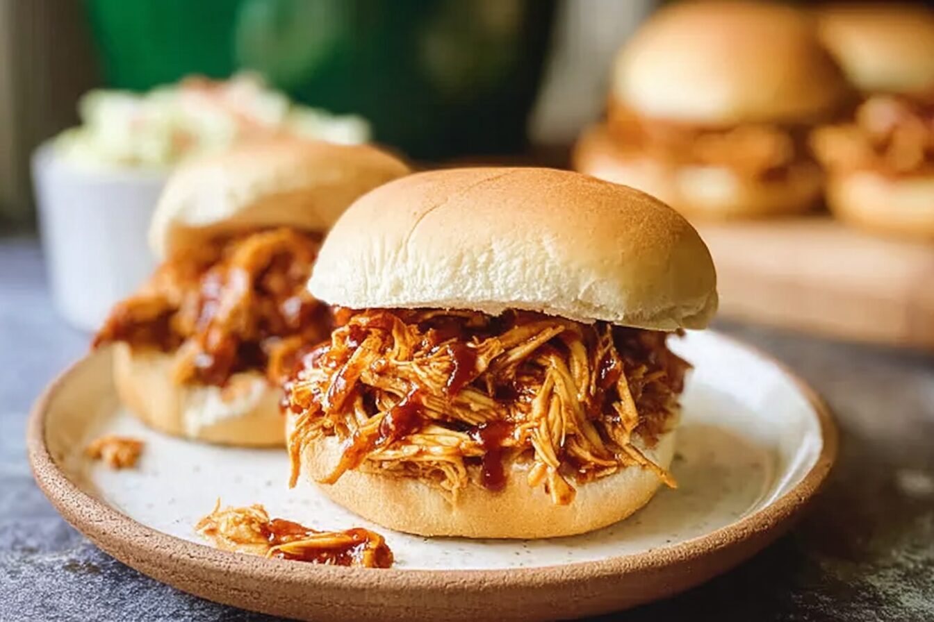 Barbecue Chicken Sandwiches Crock Pot