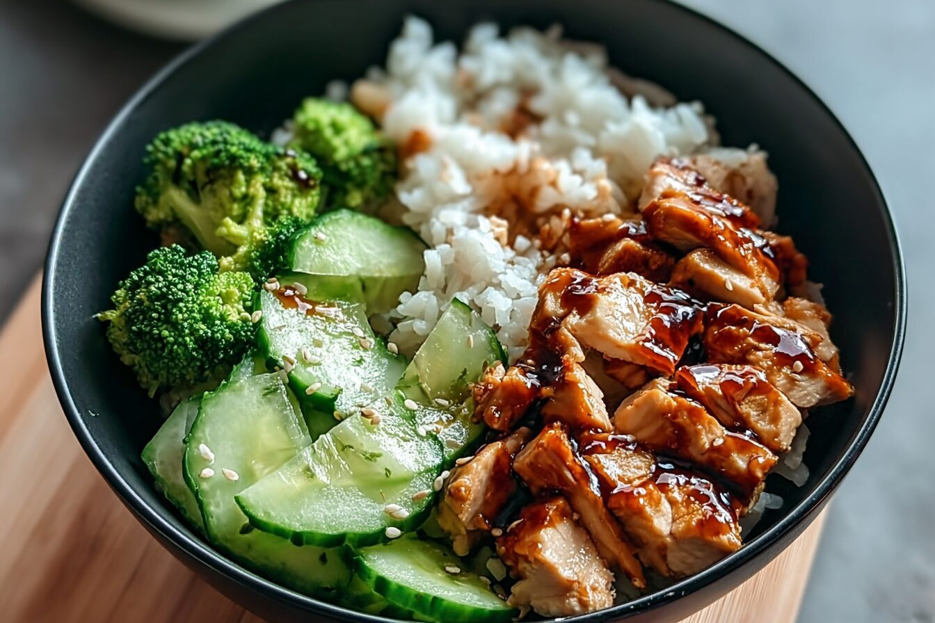 Bbq Chicken Rice Bowl