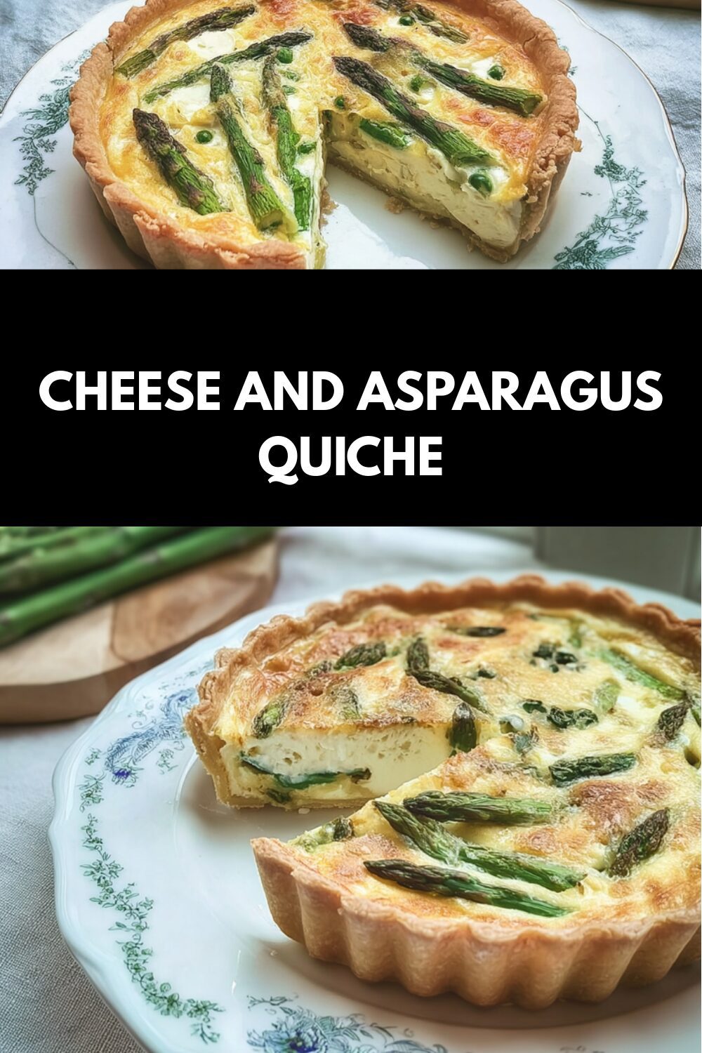Cheese And Asparagus Quiche