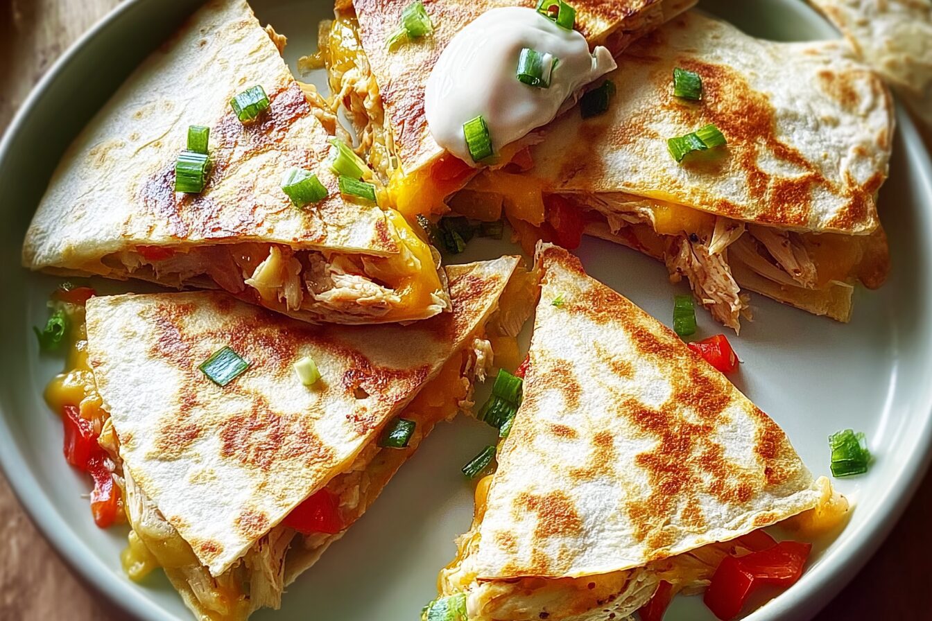 Chicken Quesadillas