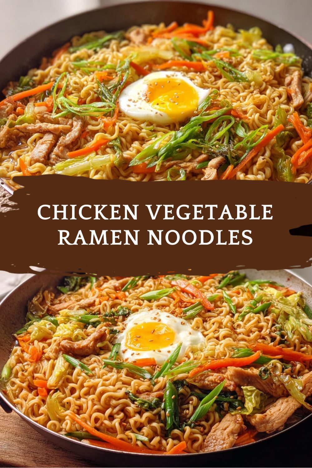 Chicken Vegetable Ramen Noodles