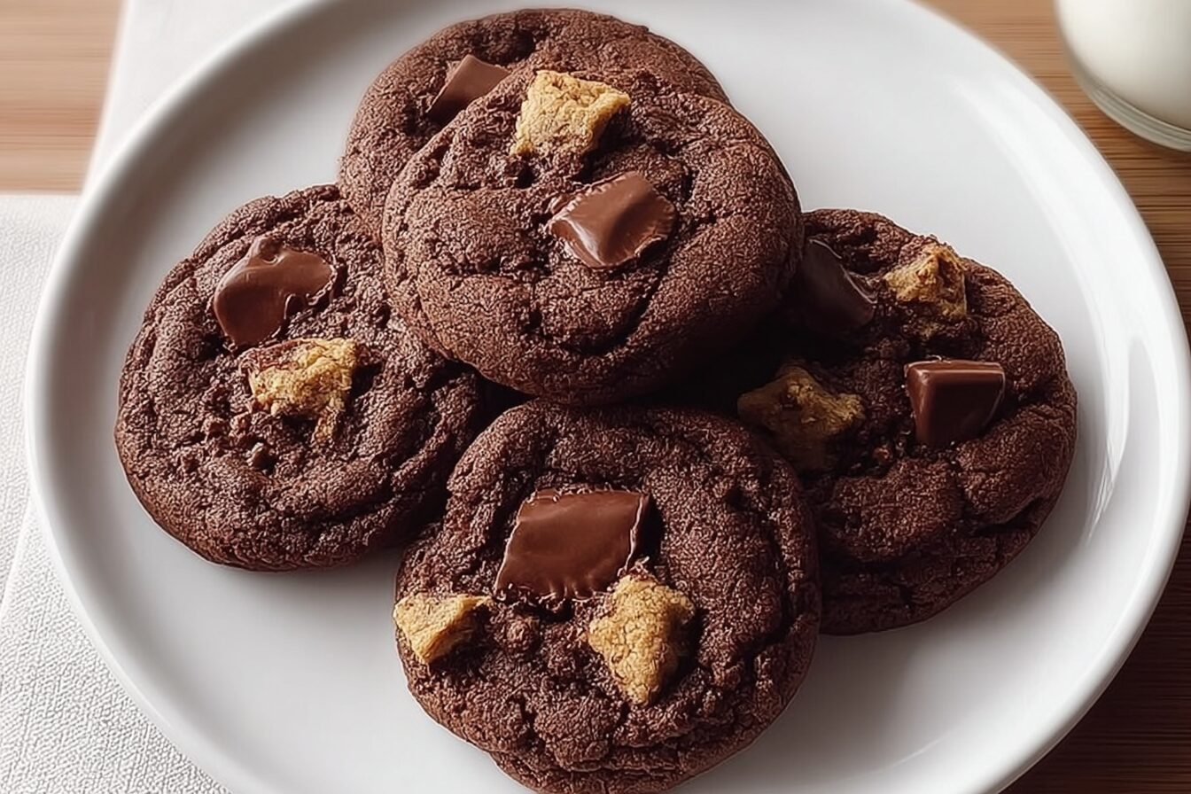 Chocolate Cake Cookies
