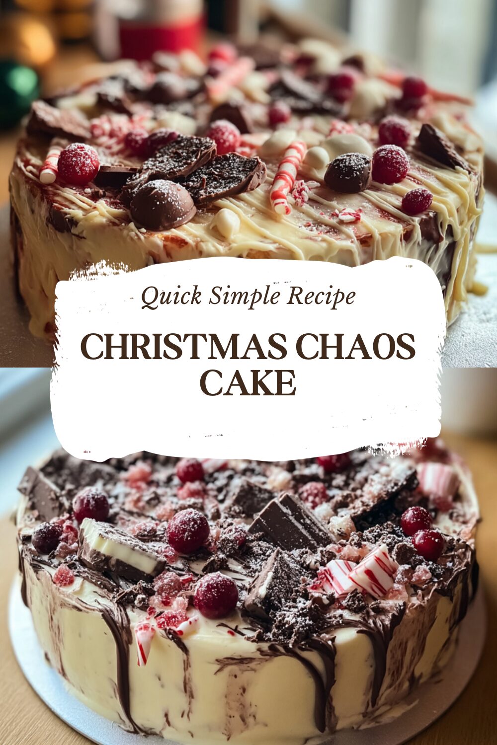 Christmas Chaos Cake
