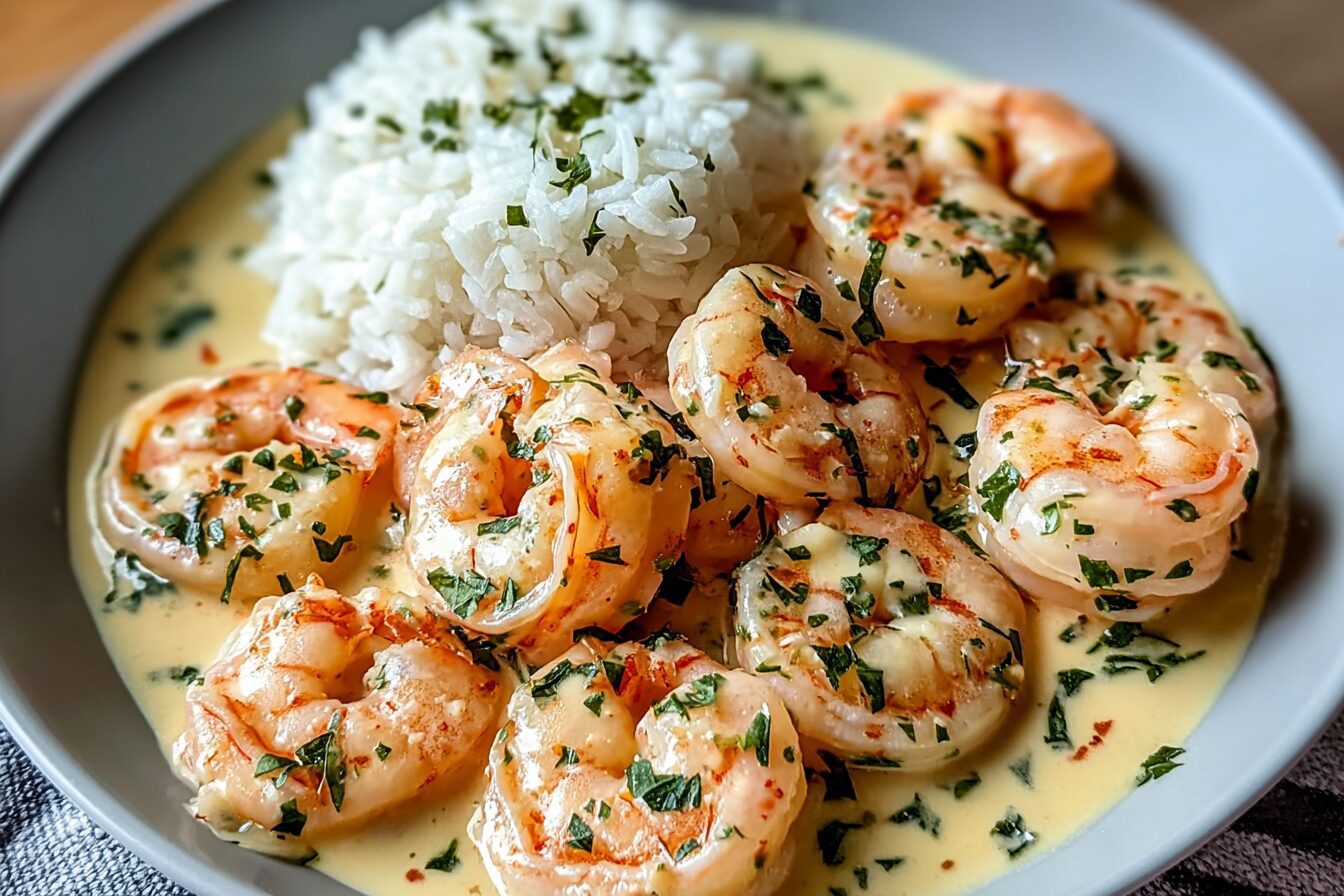 Creamy Garlic Butter Shrimp