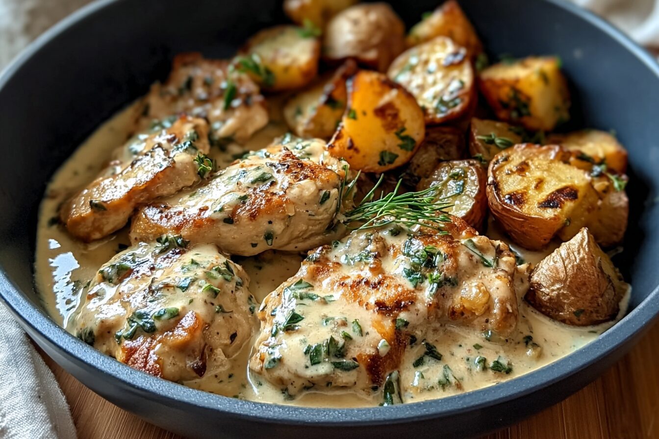 Creamy Garlic Chicken