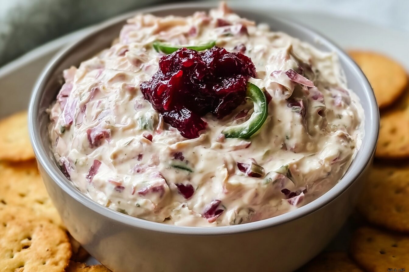 Creamy Jalapeno Cranberry Dip
