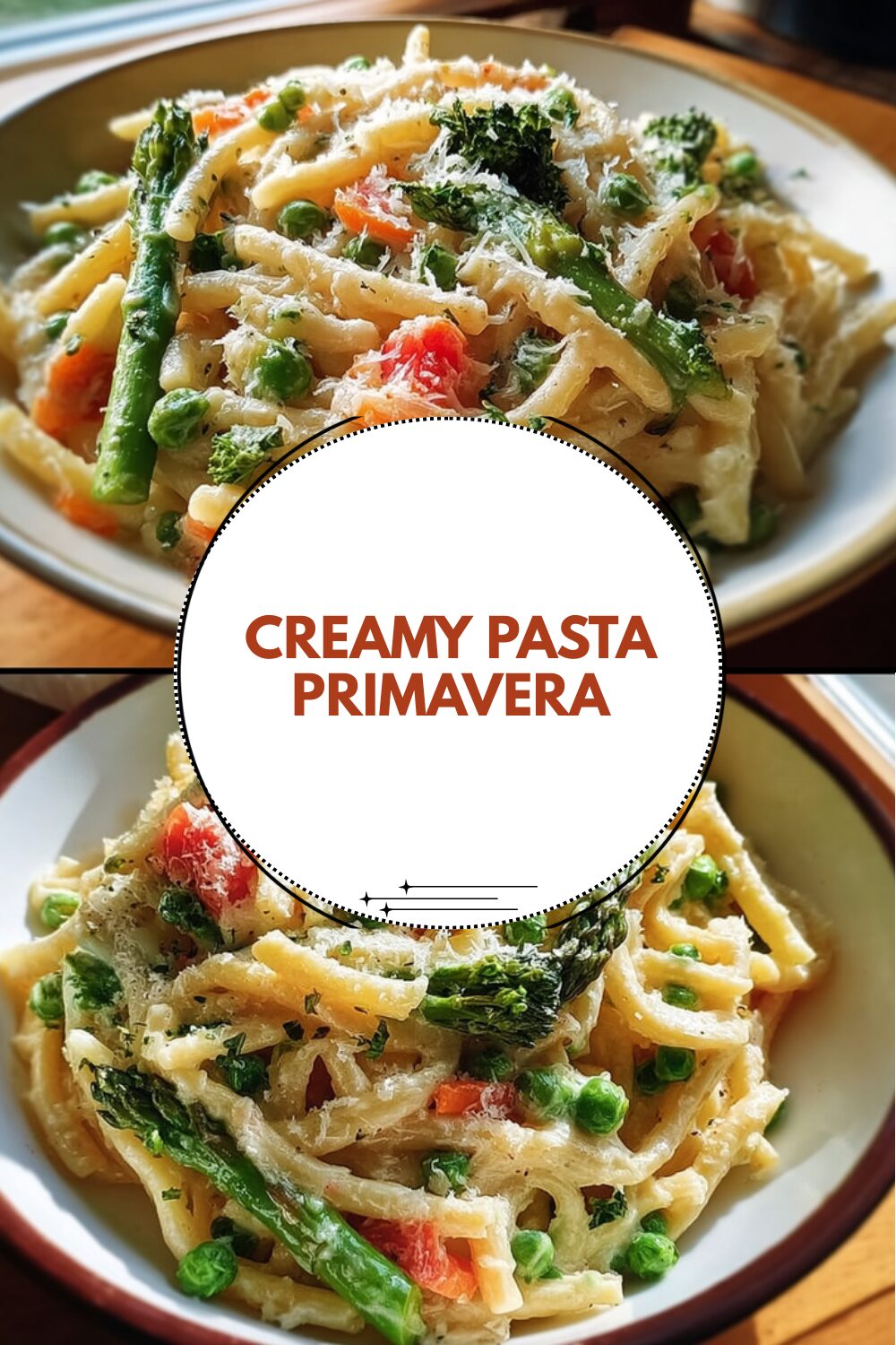 Creamy Pasta Primavera