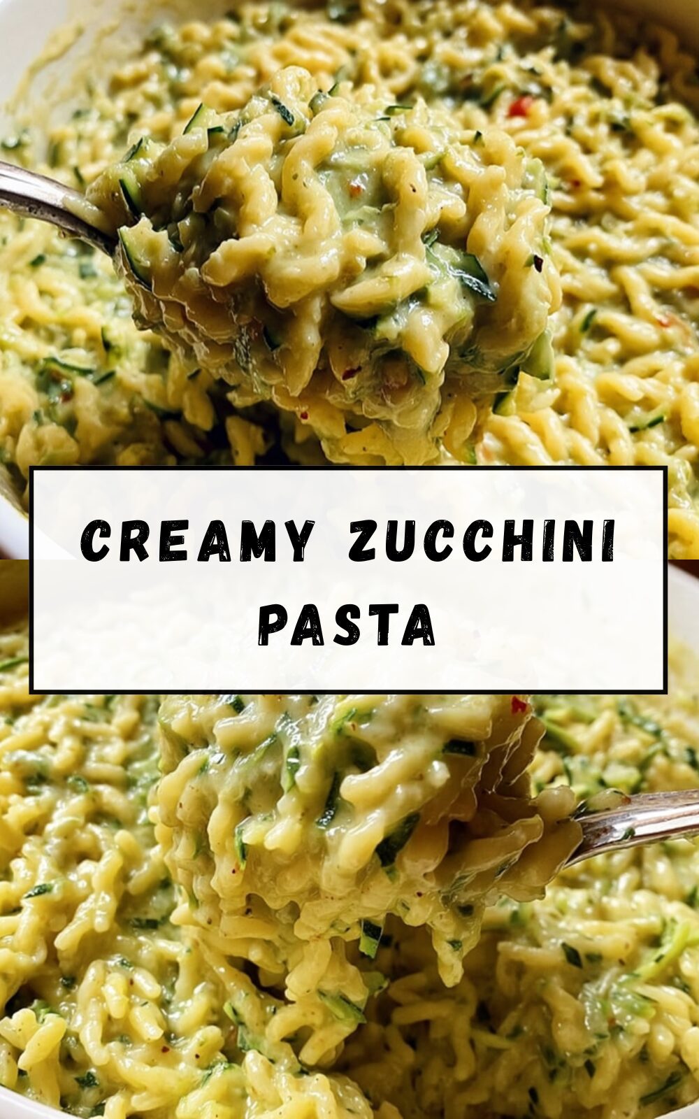 Creamy Zucchini Pasta