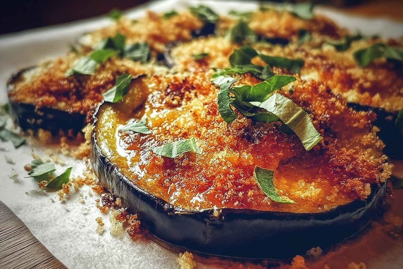 Crispy Baked Eggplant