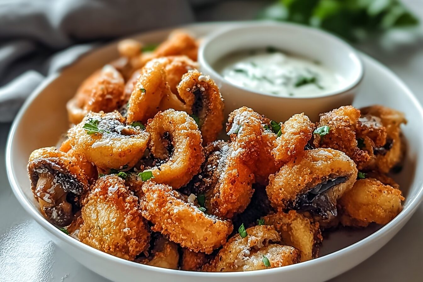Crispy Fried Mushrooms
