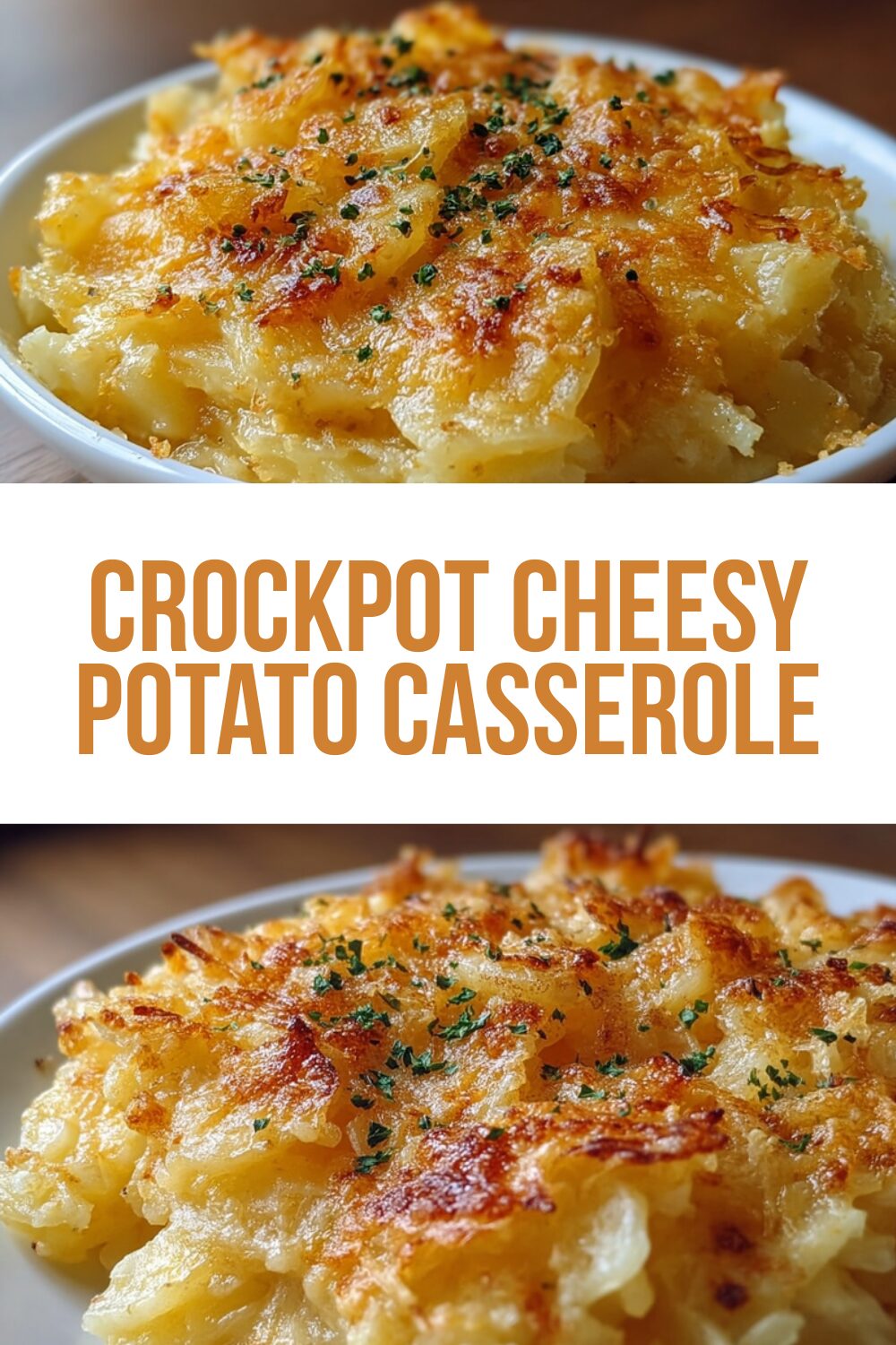 Crockpot Cheesy Potato Casserole