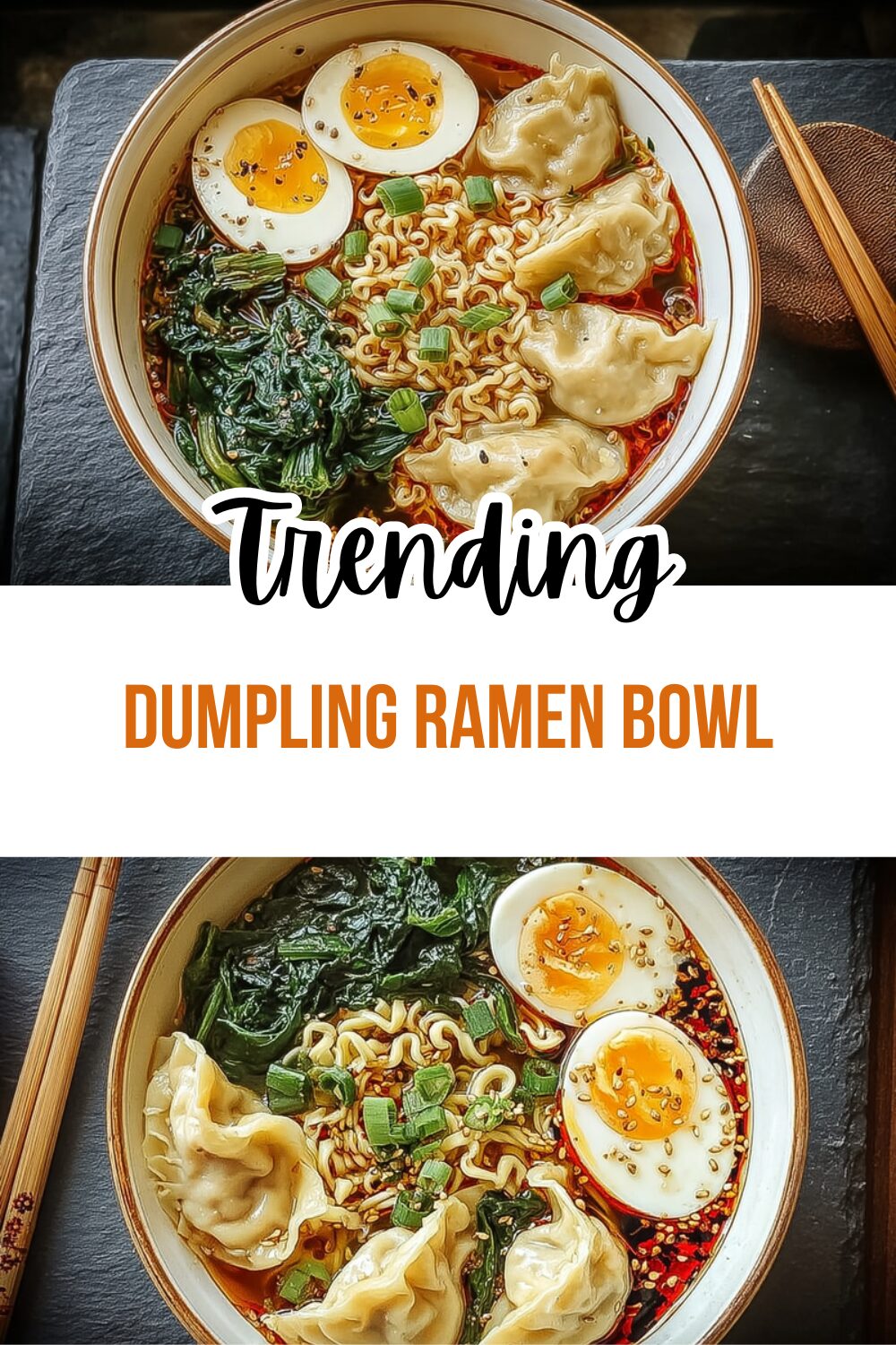 Dumpling Ramen Bowl