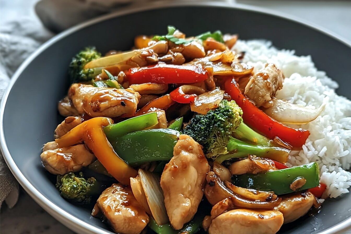 Garlic Chicken Stir Fry