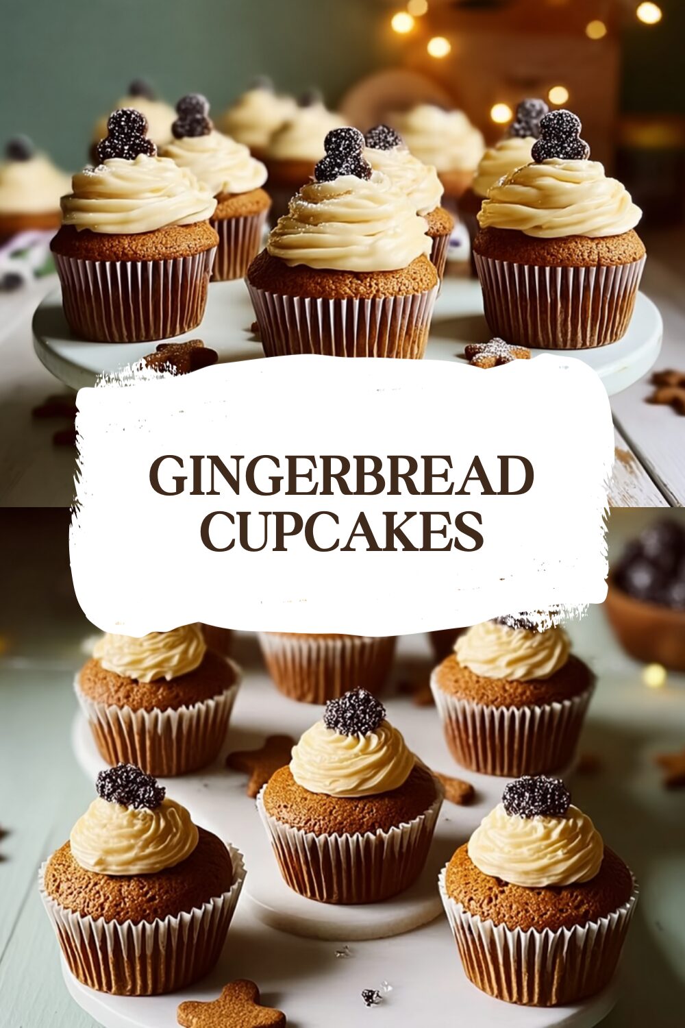Gingerbread Cupcakes