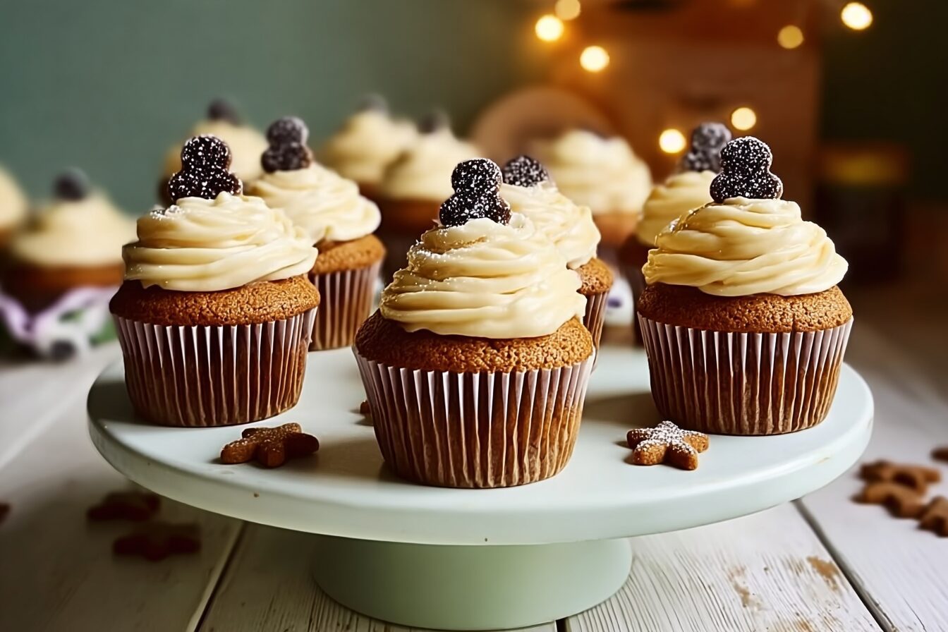 Gingerbread Cupcakes