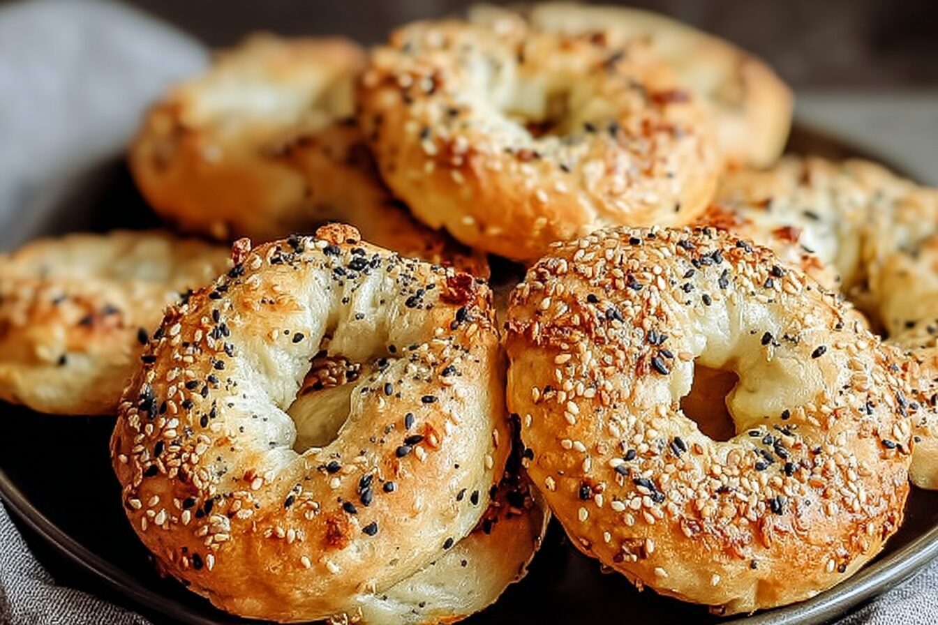 Greek Yogurt Bagels