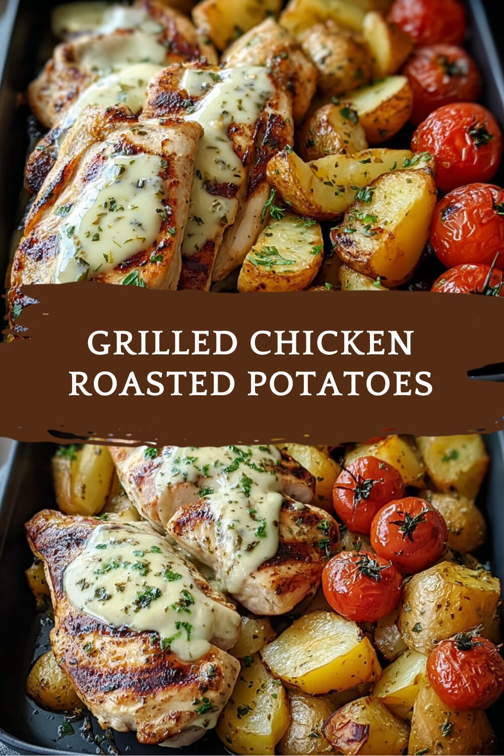 Grilled Chicken Roasted Potatoes