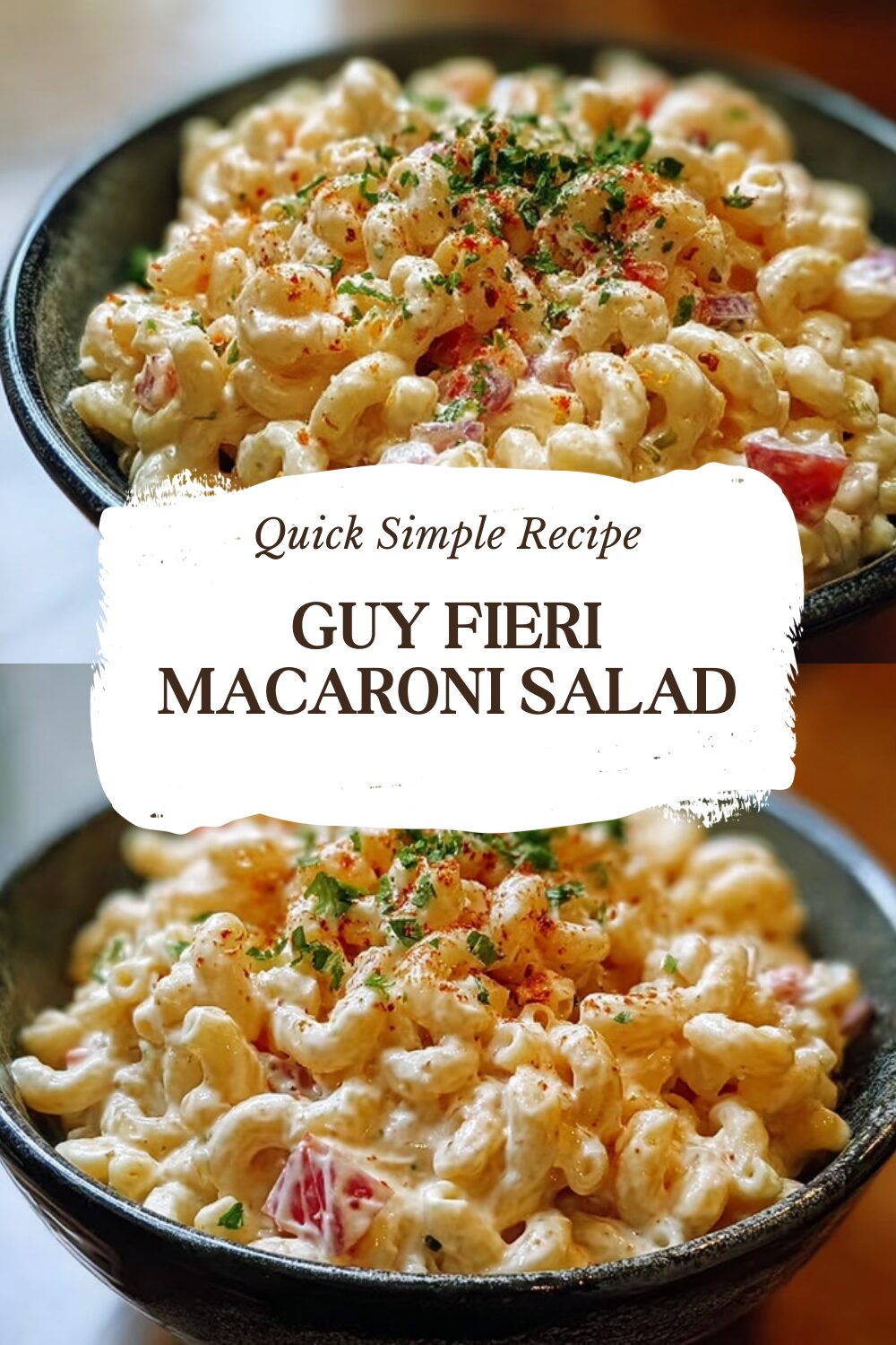 Guy Fieri Macaroni Salad