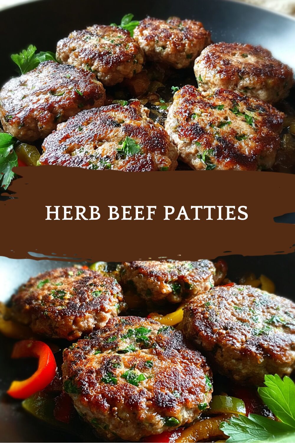 Herb Beef Patties