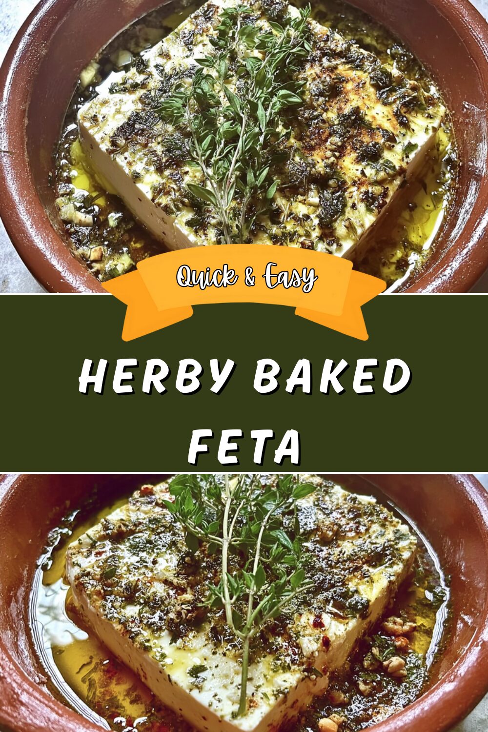 Herby Baked Feta