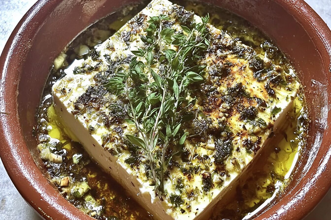 Herby Baked Feta