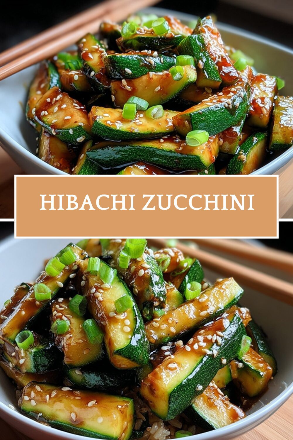 Hibachi Zucchini
