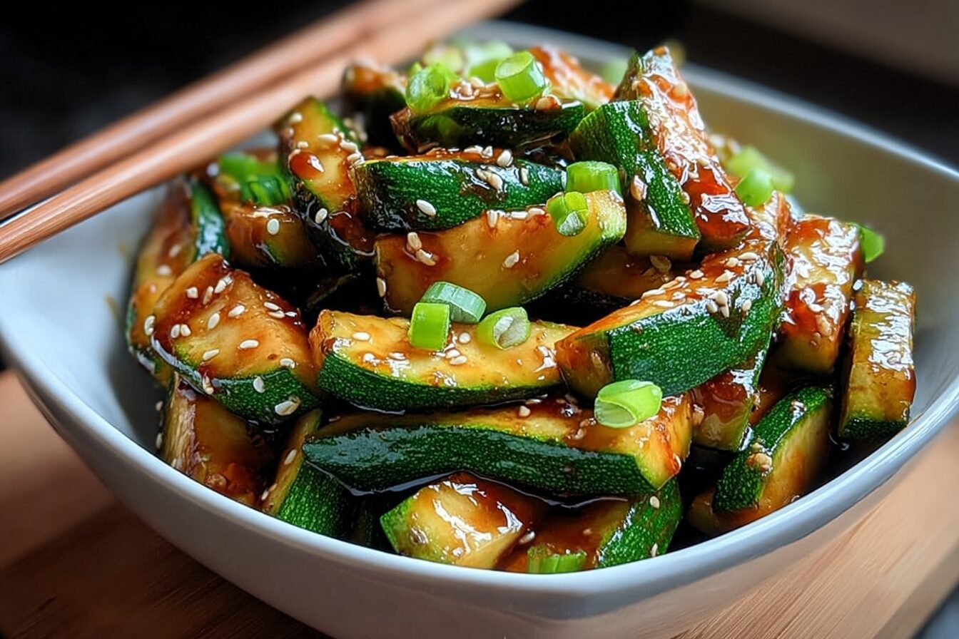 Hibachi Zucchini