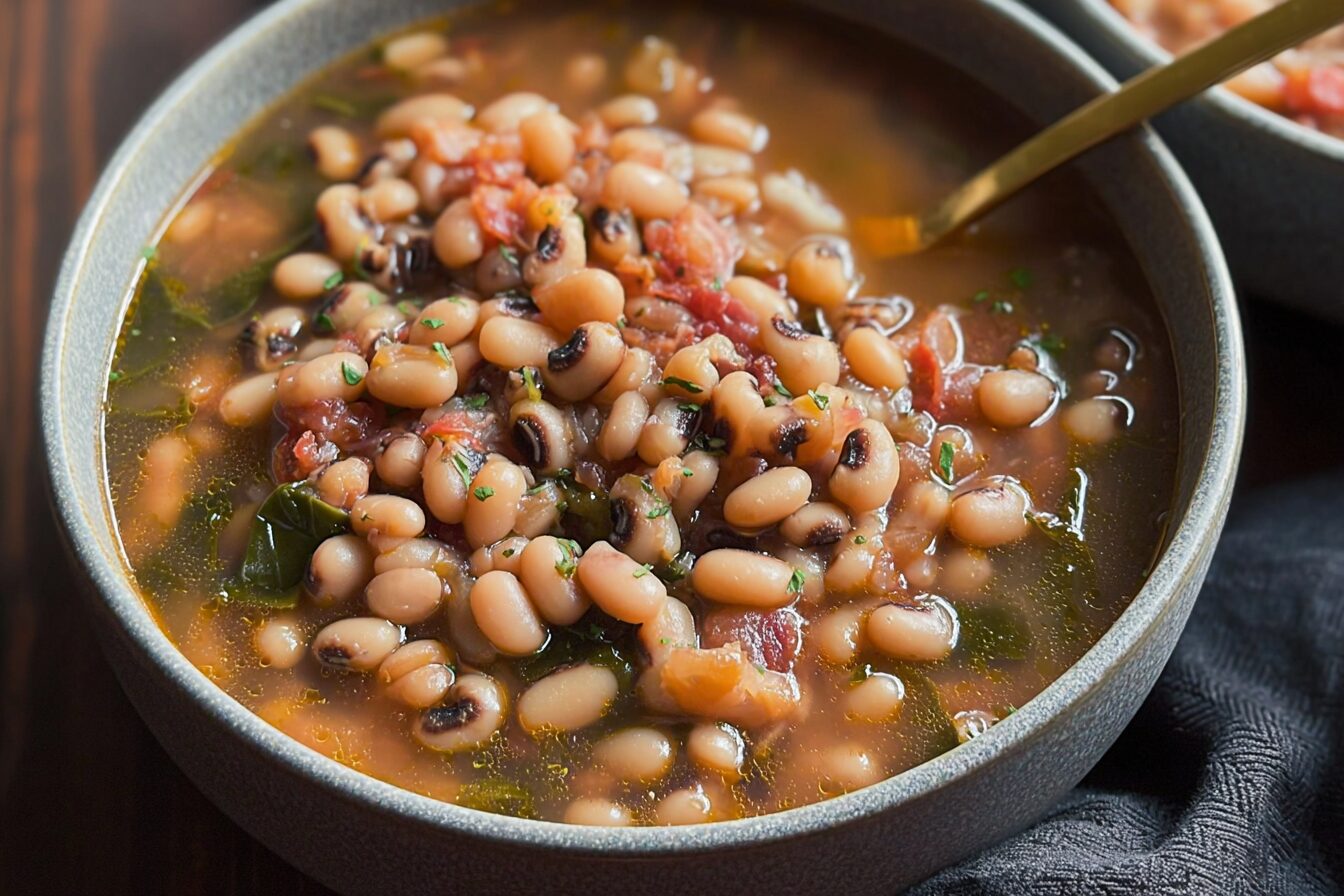 Instant Pot Black Eyed Pea Soup